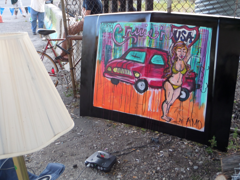 Illustration for article titled Burnouts, Grafitti And 'Sketchbattling' On Detroit's North End